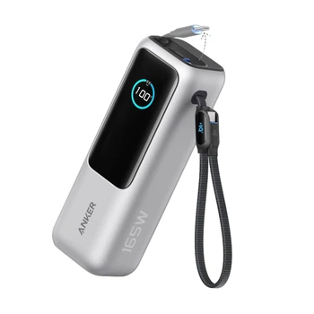 Портативный аккумулятор Anker Zolo Power Bank 25000mAh 165W Silver (A1695H41)
