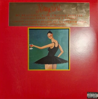 Вінілова платівка Kanye West - My Beautiful Dark Twisted Fantasy (Vinyl, LP, Album, Limited Edition, Reissue, Stereo)