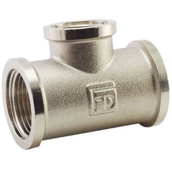 Трійник перехідний Fado FITT NICKEL 1"x1/2"x1" РВ-РВ-РВ латунь (T05)