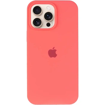 Чохол Avantis силіконовий Full Silicone Case for iPhone 15 Pro Pink Citrus (з MagSafe)