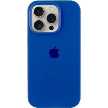 Чохол Avantis силіконовий Full Silicone Case for iPhone 15 Pro Max Blue (з MagSafe)