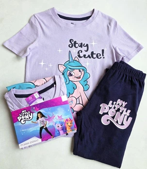 Дитяча піжама з коротким рукавом My Little Pony 122-128 см для дівчаток 218037