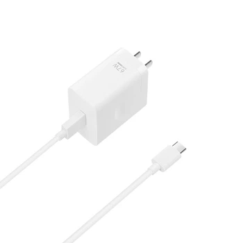 Мережевий зарядний пристрій OPPO SUPERVOOC 67W з кабелем White