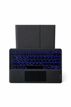 Чехол клавиатура Wireless Keyboard Case для Samsung Galaxy Tab S9 Plus 12.4, Bluetooth, с тачпадом