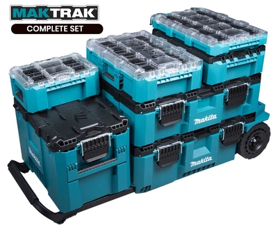 Набор кейсов Complete Set системы Makita Maktrak (7 шт)