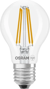 Світлодіодна лампа OSRAM Superstar Classic A60 Filament DIM 5.9 Вт 827 Clear E27 (4099854465055)