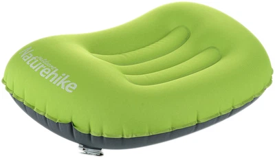 Подушка надувная Naturehike Ultralight TPU NH17T013-Z анатомическая, ультралегкая - для туризма и активного отдыха Зеленая (6927595718247)