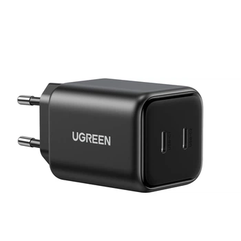Зарядное устройство Ugreen X526 Nexode 2xUSB-C 45W GaN Черный (65058)