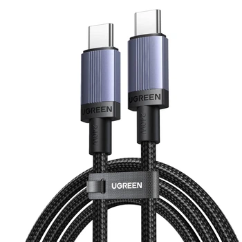 Кабель Ugreen L532 USB-C - USB-C 240W PD 3.1 3 м Серый (65909)