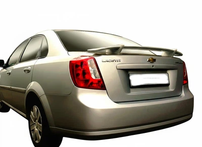 Спойлер крышки багажника Chevrolet Nubira Шевроле Нубира универсальный на кузов седан стеклопластик под покраску