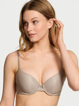 Бюстгальтер с Push-up с косточками Victoria's Secret Perfect Shape 27016034 70B Серый (192691384191)