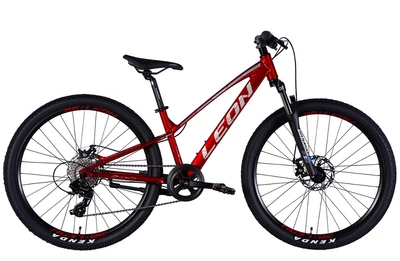 Велосипед AL 26" Leon Super Junior Disk, рама 13" красный (OPS-LN-26-108)