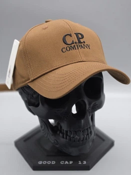 Кепка бейсболка C.P. Company мужская женская Коричневый