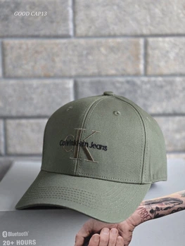 Кепка бейсболка Calvin Klein CK мужская женская Хаки
