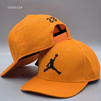 Кепка снэпбек snapback Jordan 23 Оранжевый