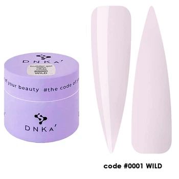 DNKa Builder Gel Light Універсальний трифазний гель #0001 Wild, 15 мл