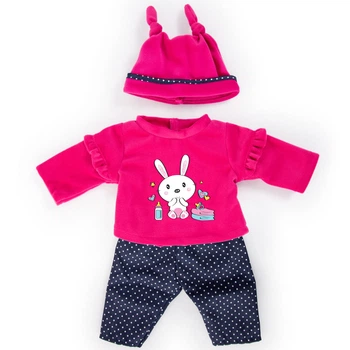 Набір одягу для ляльок Bayer Design Deluxe Кролик 42-46 см 84679AA (4003336846799)