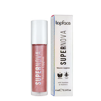 Блеск для губ TopFace Supernova Volume Lipgloss 4 мл PT209, 15 Reveal Светлый терракотовый