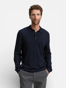 Джемпер чоловічий Tom Tailor 1048007-13160 M Knitted Navy Melange (4069402015940)