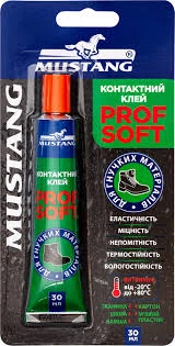 Контактний клей PROF SOFT MUSTANG 30мл MG18, шт