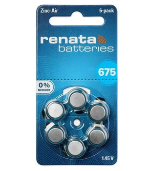 Батарейки Renata ZA675-U6 (AG13)