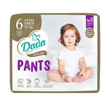 Підгузники-трусики Dada Extra Soft №6 (15+кг) 28шт XL