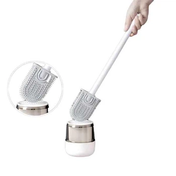 Йоршик для унітазу Toilet Brush (силіконовий без дозатора) Білий