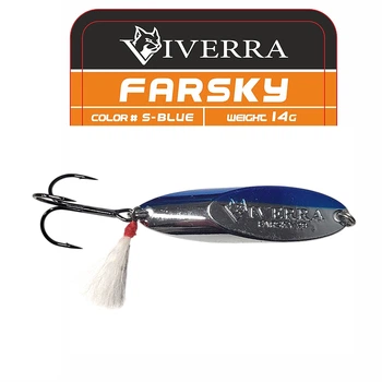 Кастмастер Viverra FARSKY 14g Blue-Silver