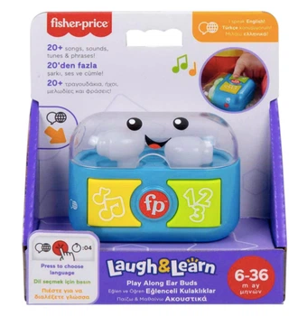 Інтерактивна іграшка Fisher-Price Laugh and Learn Веселі навушники 6-36М HWY47 (194735223985)
