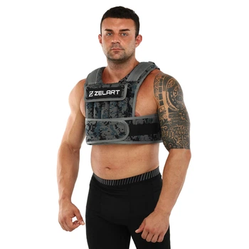 Жилет утяжелитель с регулируемым весом Zelart WEIGTH VEST TA-7806-10 1-10кг