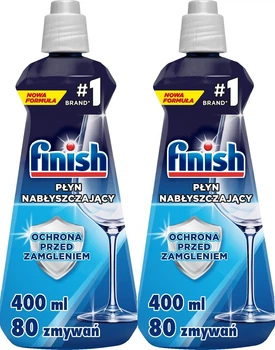 Ополіскувач для посудомийних машин Finish 2 x 400 мл (5900627048346/2)