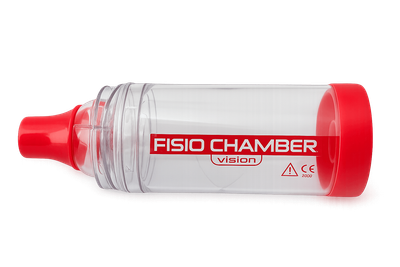 Спейсер (інгаляційна камера) FISIO CHAMBER VISION без маски для дітей від (6 років) KM-1020