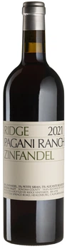 Вино Ridge Vineyards Pagani Ranch Zinfandel червоне сухе 0.75 л (744442831005)