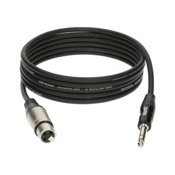 Микрофонный кабель Klotz GRG1F Greyhound Microphone Cable Female XLR Balanced Jack 3 m (229595)