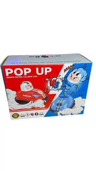 Змагальна гра Battle Bumper Car Pop-up Doll на радіокеруванні машинки для тарана на пульті управління