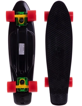 Скейт Пенни Борд Penny Fish Skateboards Фиш Черный 57см (FC14)