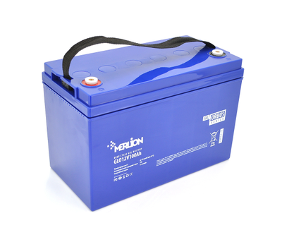 Аккумуляторная батарея MERLION ORBUS GLO12V100Ah (329 x 172 x 218) BLUE Q1/36
