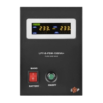 ИБП с правильной синусоидой LPY-B-PSW-1500VA (1050Вт)