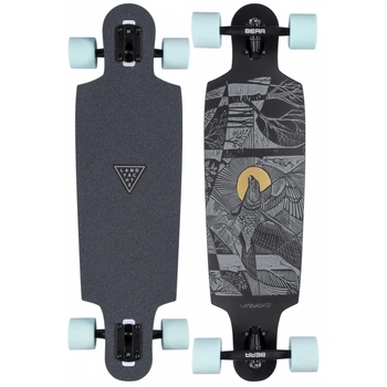 Лонгборд оригинал Landyachtz Drop Cat 33 Seeker Black 84 см (lnd336)