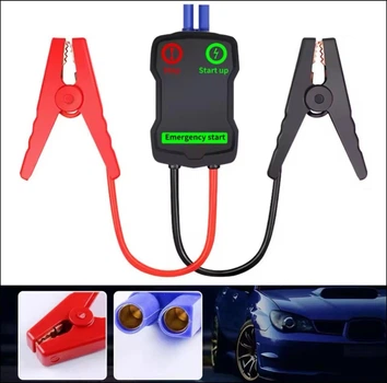 Провід стартовий для Jump starter бустер автомобіля пускового пристрою Кліщі з роз'ємом EC 400А з індикацією