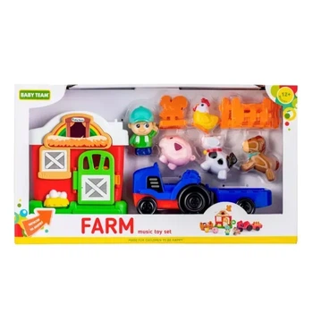 Набор музыкальных игрушек Ферма Baby Team 8840 Разноцветный shop (4824428088404)