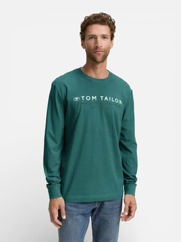 Лонгслів чоловічий Tom Tailor 1047769-14171 M Jasper Green (4069402245071)