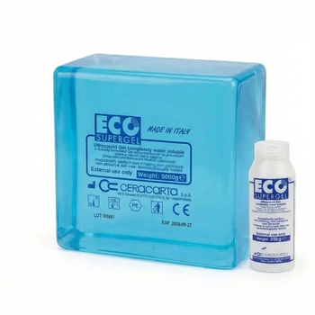 Гель для УЗД Eco Supergel блакитний 5000 г. з флаконом 260 мл.