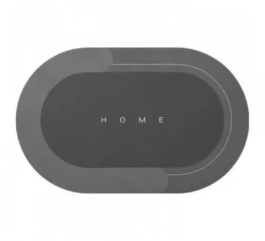 Коврик для ванной комнаты влагопоглощающий Home 50 x 80 см, овальный