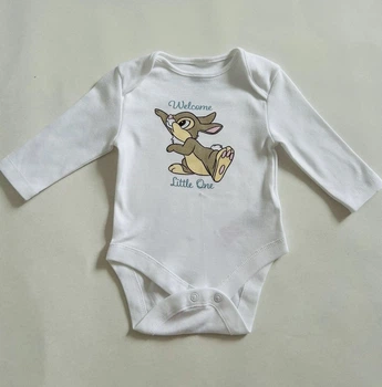 Бодік білий з білочкою Little One Primark 62 розмір на 1-3 місяців