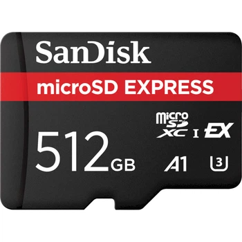 Карта памяти microSD 512GB SanDisk Express Class 10 UHS-I U3 A1 (SDSQXFN-512G-GN4NN)