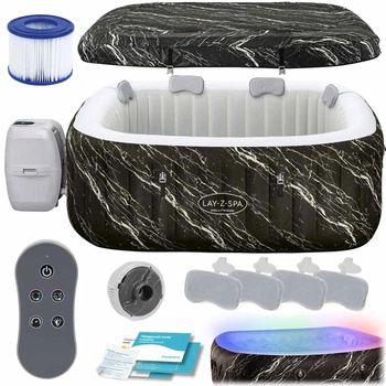 Надувний спа-басейн Bestway Lay-Z Hollywood на 6 осіб 6001F (6941607369340)