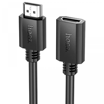 Кабель-подовжувач HOCO US13, HDMI male to HDMI female, 2m, black