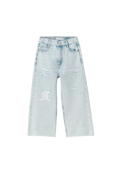 Джинсы для девочки Zara 134 размер голубые 6751604406