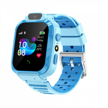 Дитячий водонепроникний розумний годинник з GPS трекером SMART BABY Q16 +, Blue